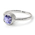 Solitaire Bezel Tanzanite Ring - Emerson No. 203